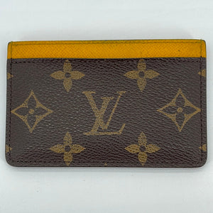 PRELOVED Louis Vuitton Monogram Canvas Card Case CA4174 062323