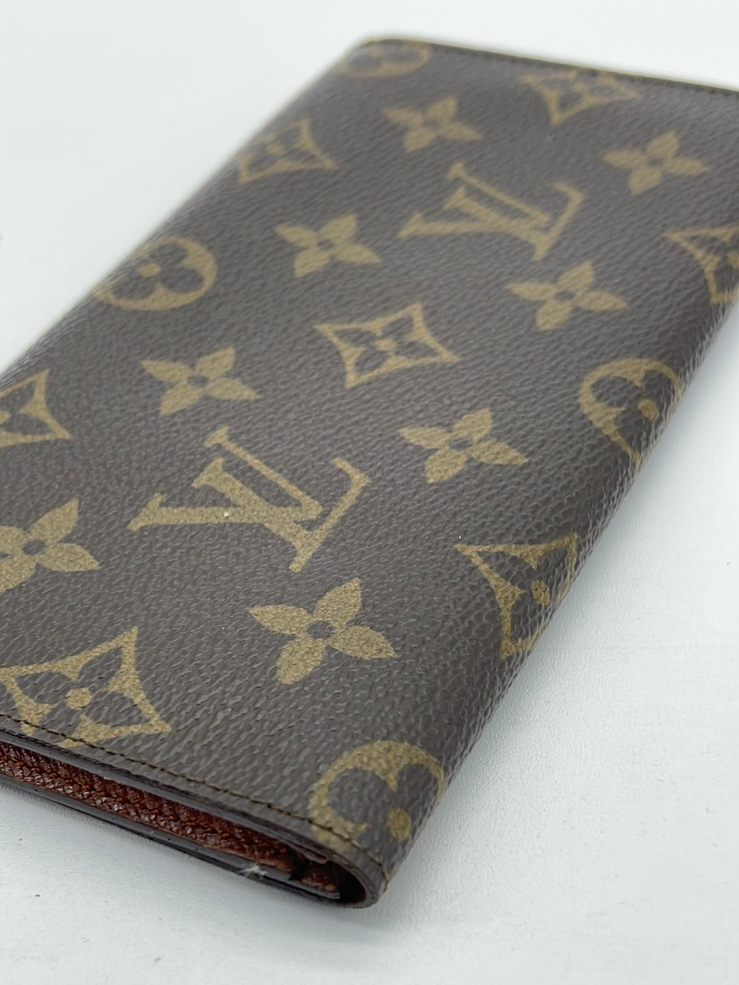 Preloved Louis Vuitton Monogram Long Checkbook Wallet MI9005