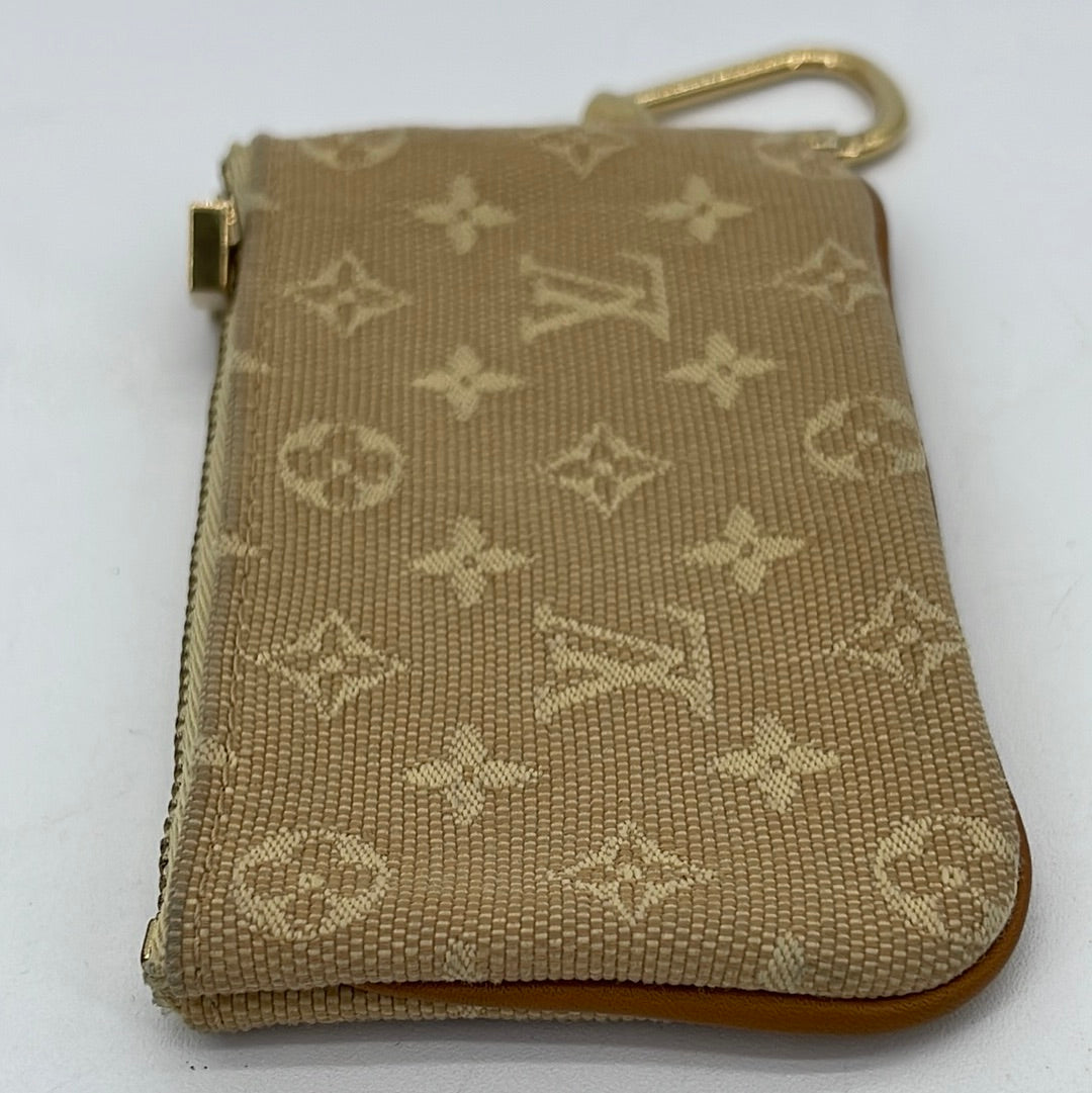 PRELOVED Louis Vuitton Monogram Min Lin Pochette Cles Wallet Coin Key Pouch CT1196 062323