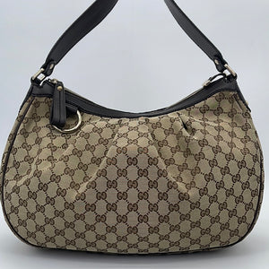 Preloved Gucci Beige Canvas Sukey Shoulder Bag 232955002058 052423