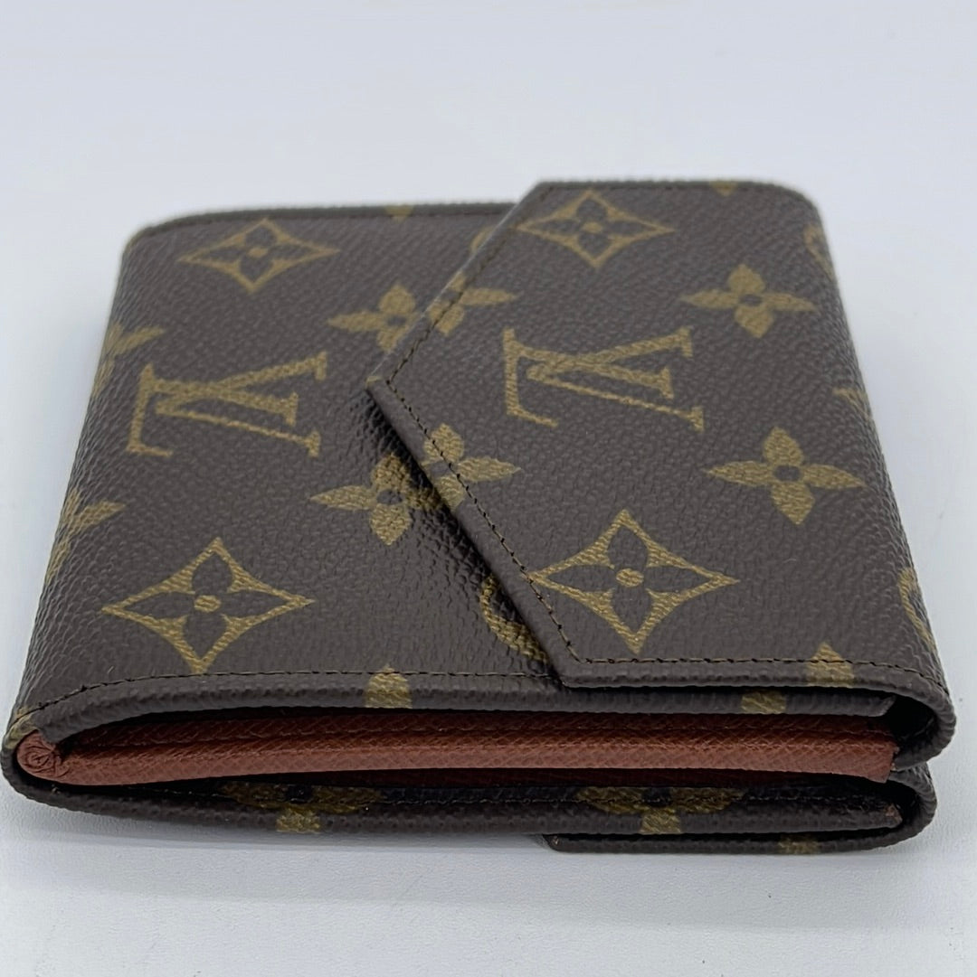 Preloved Louis Vuitton Monogram Portefeiulle Elise Trifold Wallet TH09 –  KimmieBBags LLC