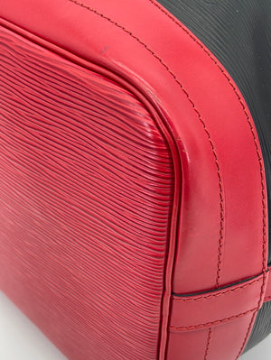 Preloved Louis Vuitton Petite Noe Black and Red Epi Shoulder Bag KMVY9DY 061423