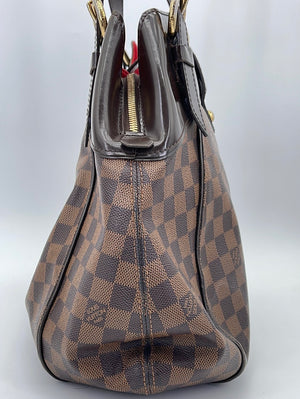 PRELOVED Louis Vuitton Sistina GM Damier Ebene Handbag CA0140 061223 $500 OFF