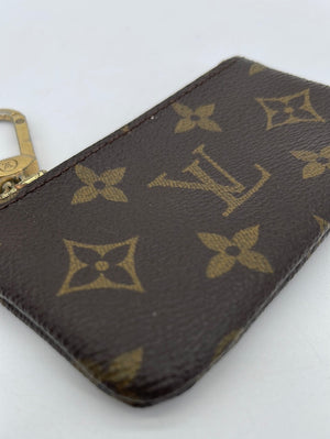 LOUIS VUITTON coin purse M62650 Pochette Cre Monogram canvas Brown uni –