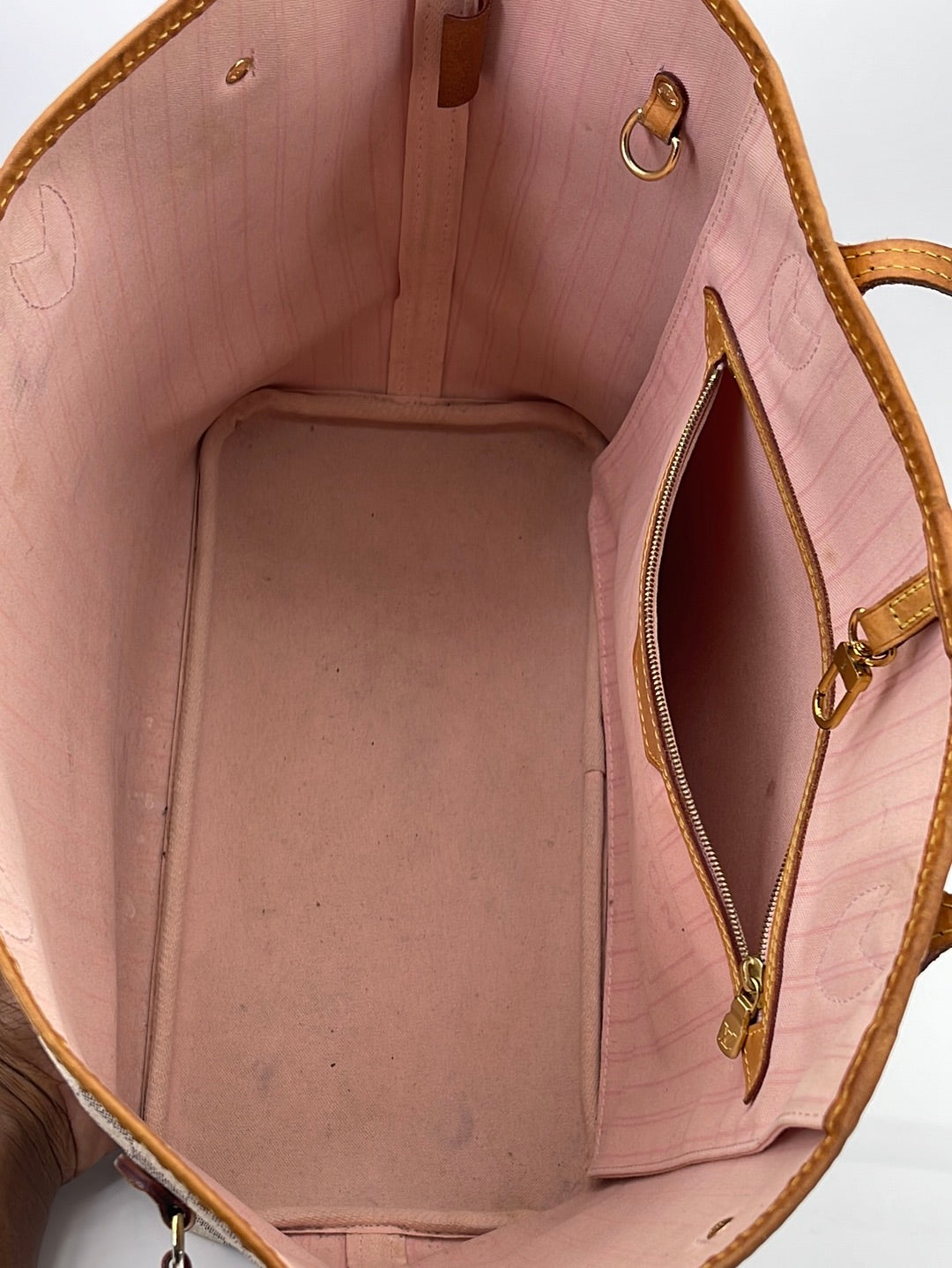 Preloved Louis Vuitton Damier Azur Canvas Totally PM Bag FL0049