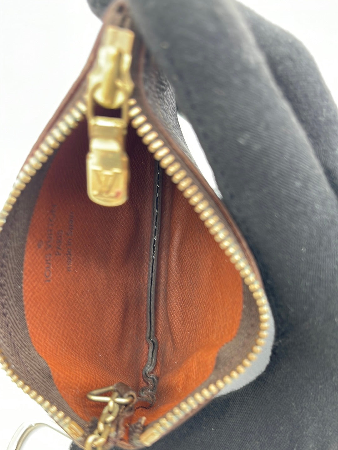 LV Zipper Key Pouch Clutch – The Three Jays