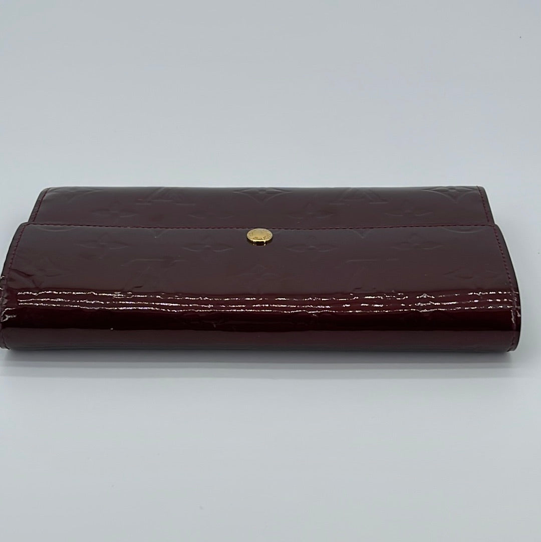 Pre-owned Louis Vuitton Monogram Matte Vernis Bifold Wallet