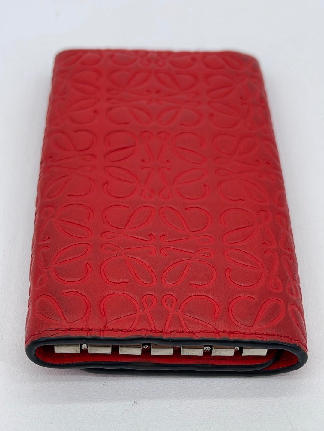 PRELOVED Loewe Red Leather 6 Key Holder 411711 060923 $40 OFF