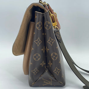 Louis Vuitton Marignan Handbag Monogram Canvas with Leather at
