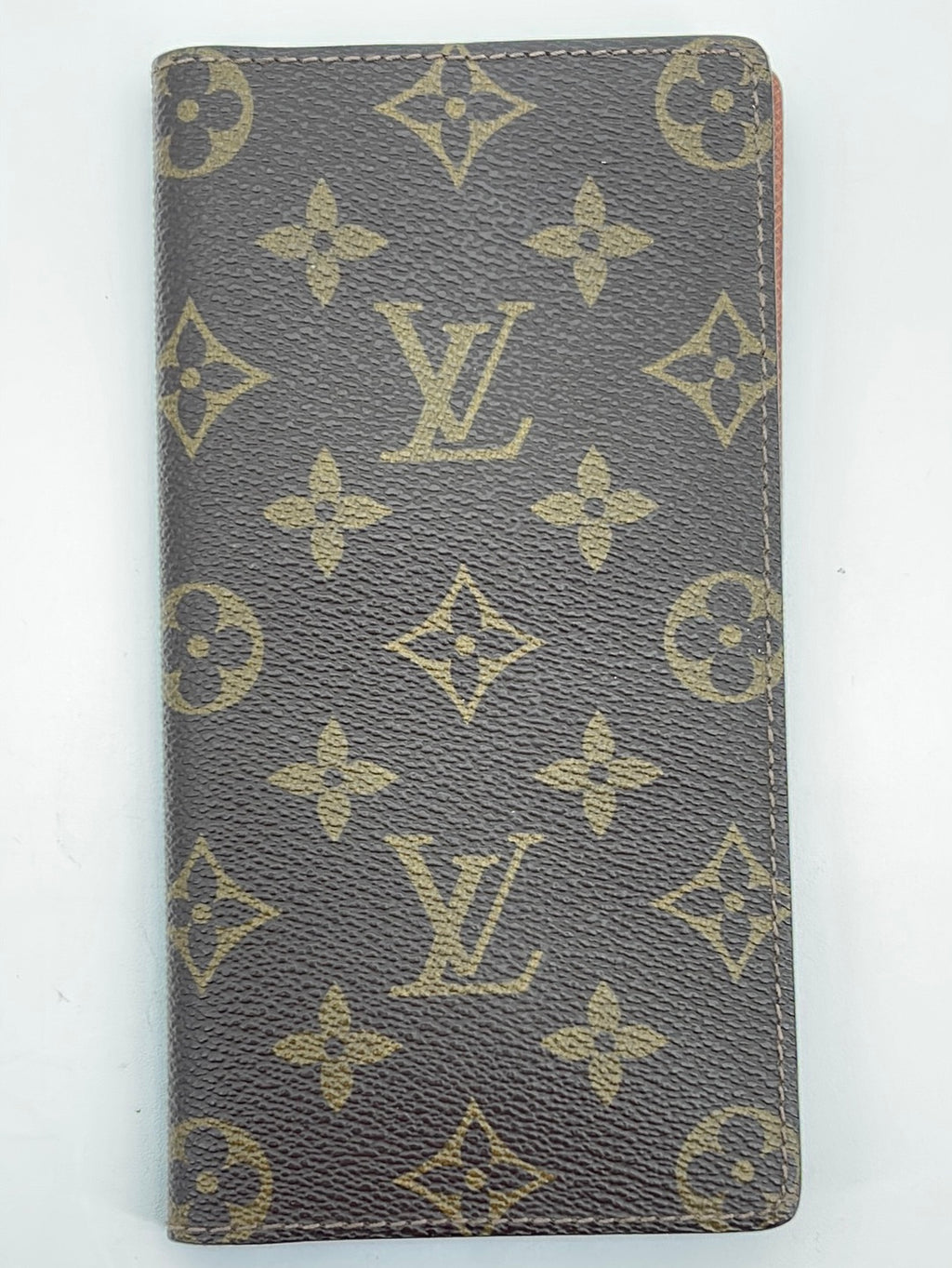 Preloved Louis Vuitton Monogram Long Checkbook Wallet MI9005