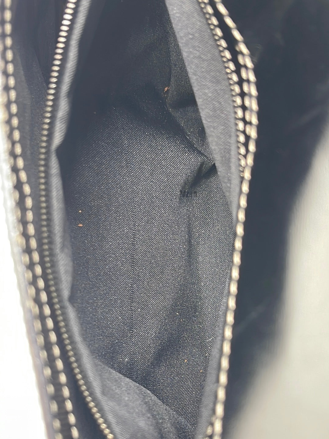Preloved Fendi Black Leather Baguette Shoulder Bag 23628BR083019 060923 $250 OFF