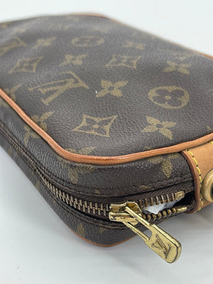 Style Encore - Schaumburg, IL - Louis Vuitton Monogram Marly Dragonne Clutch  $375 Measurements Length: 8.75 in Height: 4.75 in Width: 1.5 in  Authenticity Includes Entrupy certificate of authenticity. 📦Free  Shipping!📦 💙P