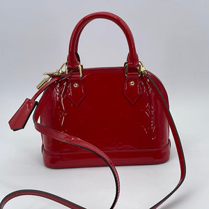 PRELOVED Louis Vuitton Red Vernis Alma BB Crossbody Bag MI3184 053123 – KimmieBBags  LLC