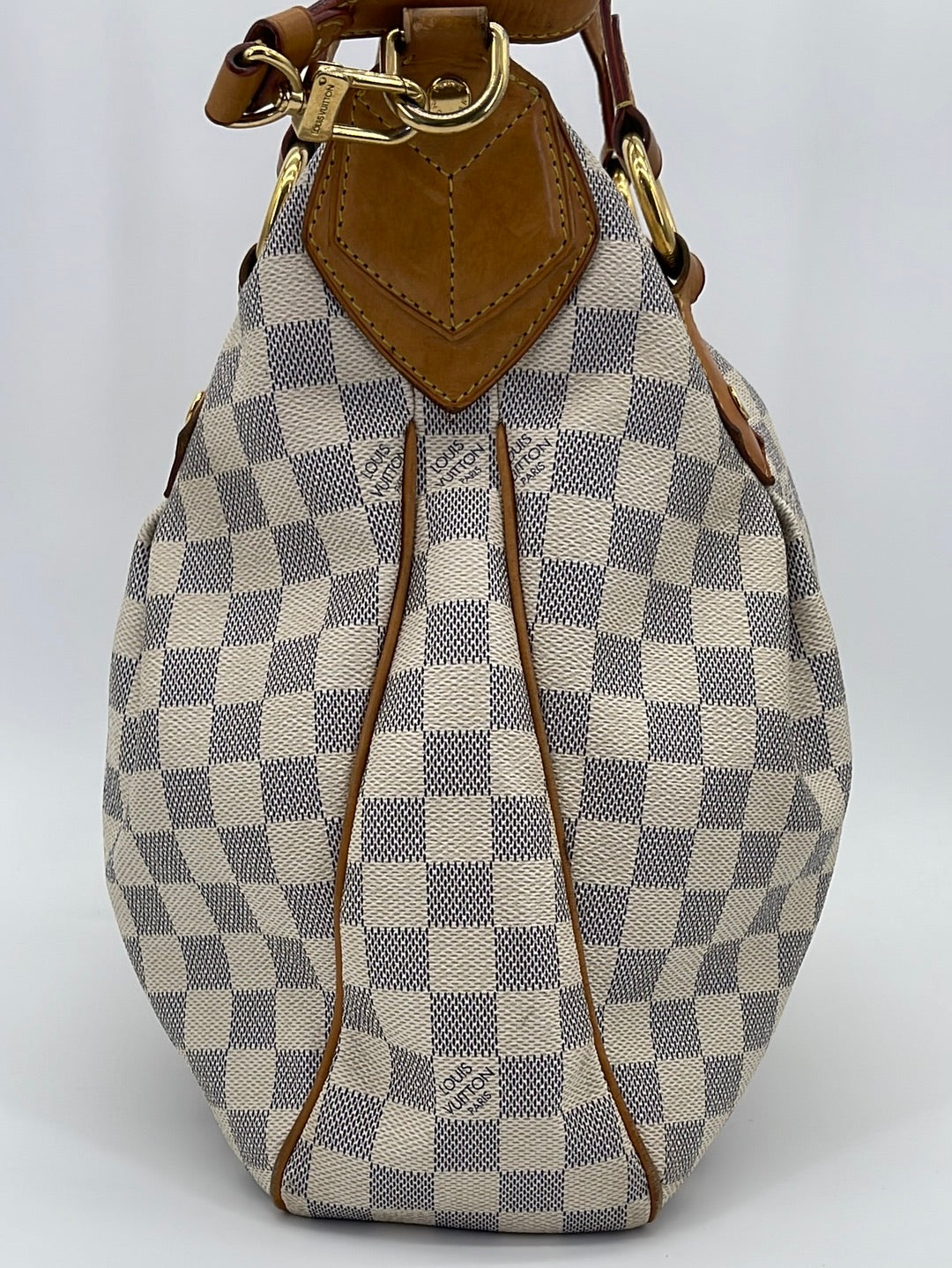 Evora MM Damier Azur – Keeks Designer Handbags
