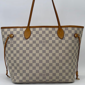 Louis Vuitton Neverfull Pink Interior Tote MM Brown Canvas for sale online