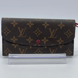 Louis Vuitton Emilie Monogram Brown And Purple Long Wallet