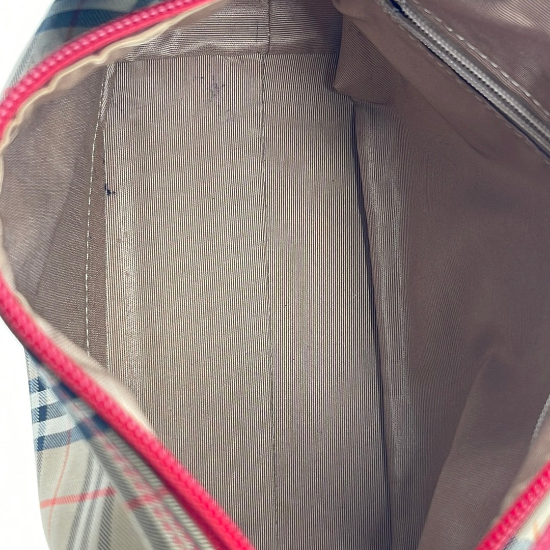 Preloved Burberry Nova Check Canvas Small Shoulder Bag T73JJ9C 063023