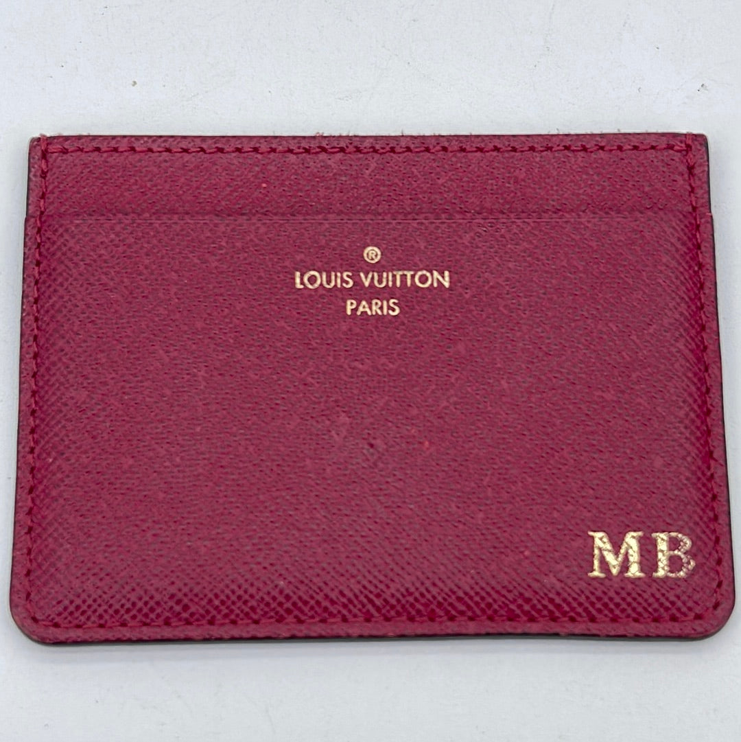 Jeanne wallet Louis Vuitton Brown in Cotton - 35759192