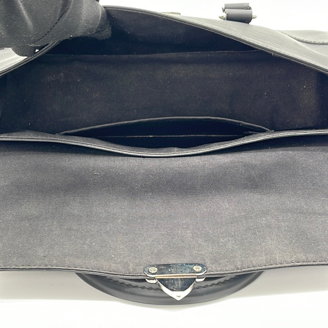 Louis Vuitton Pre-Owned Black Pochette Segur Epi Leather Shoulder Bag, Best Price and Reviews
