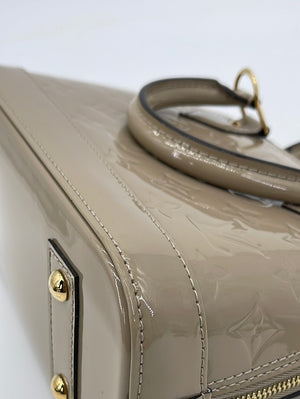 PRELOVED Louis Vuitton Beige Vernis Alma BB Bag CA2124 060723