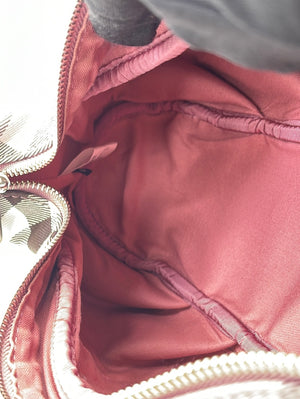 Preloved Burberry Pink House Check Shoulder Bag ZAE9150015  051123 - 100 OFF
