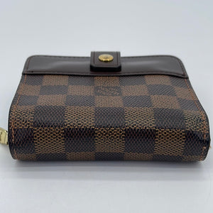 Louis Vuitton Compact Zip Brown Canvas Wallet (Pre-Owned) – Bluefly