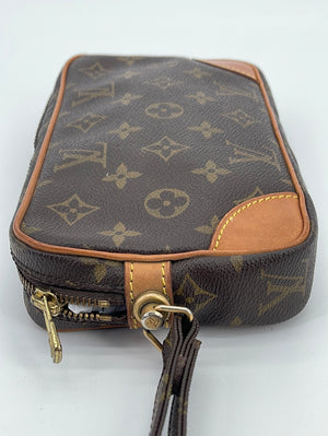 Louis Vuitton, Bags, Louis Vuitton Marly Dragonne Gm M5825 Monogram Sl193 Mens  Clutch Bag