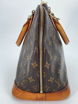 PRELOVED Louis Vuitton Alma PM Monogram Handbag BA0947 051623 ***FAIR***