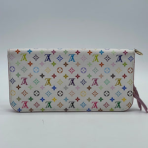 Louis Vuitton Multicolor Insolite Wallet White