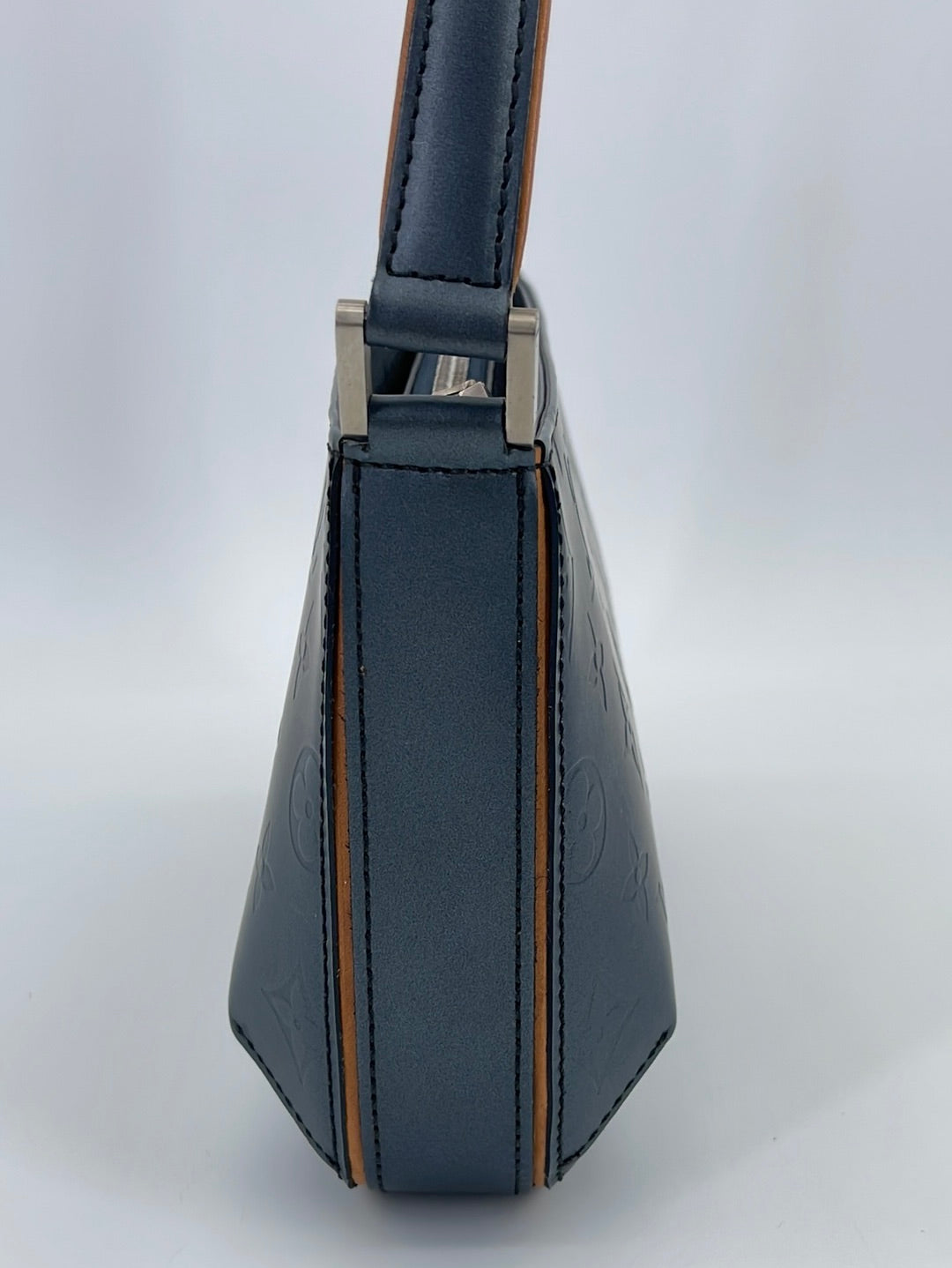 Louis Vuitton Mat Fowler Handbag Monogram Vernis Purple 2419181