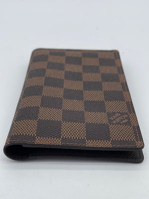 LOUIS VUITTON Damier Graphite Checkbook Cover Wallet 443003