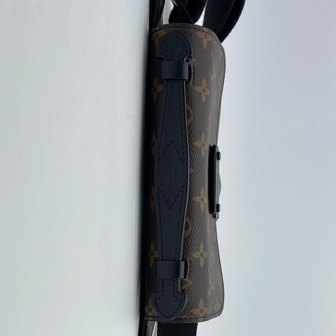 S Lock Sling Bag Monogram Macassar Canvas - Bags M45807