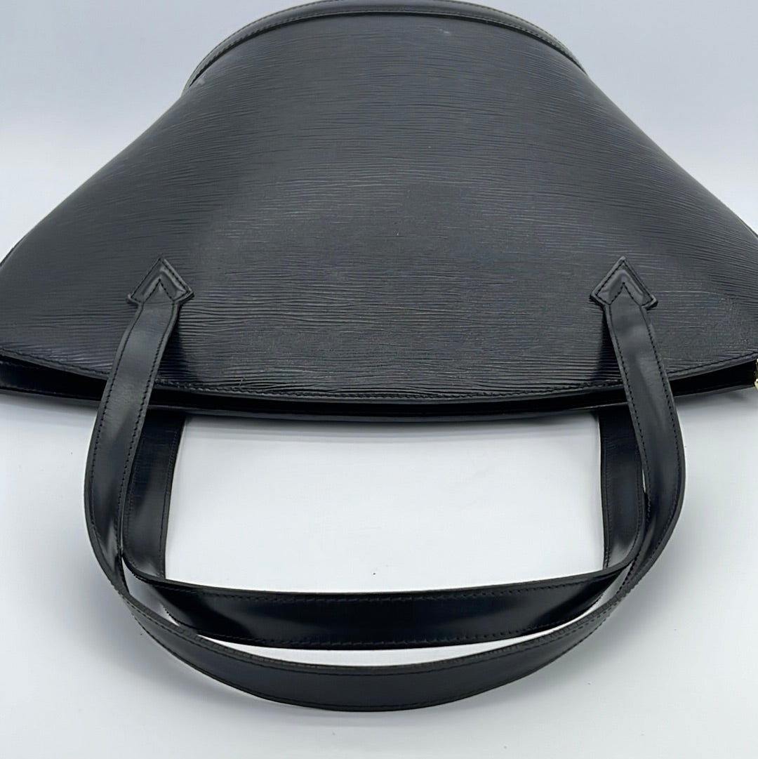 PRELOVED Louis Vuitton Saint Jacques GM Black Epi Leather Shoulder Bag A21913 051223