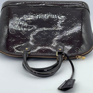 Louis Vuitton Monogram Vernis Alma GM Patent Leather Black