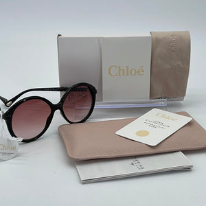 Preloved Chloe Brown Braided Sunglasses 220 071523