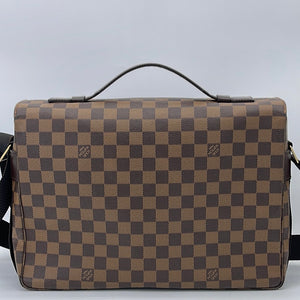 Louis Vuitton Damier Ebene Canvas Broadway Messenger Bag For Sale at 1stDibs