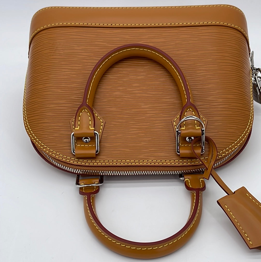 PRELOVED Louis Vuitton Honey Gold Epi Leather Alma BB Crossbody Bag BRKHHW3  071923