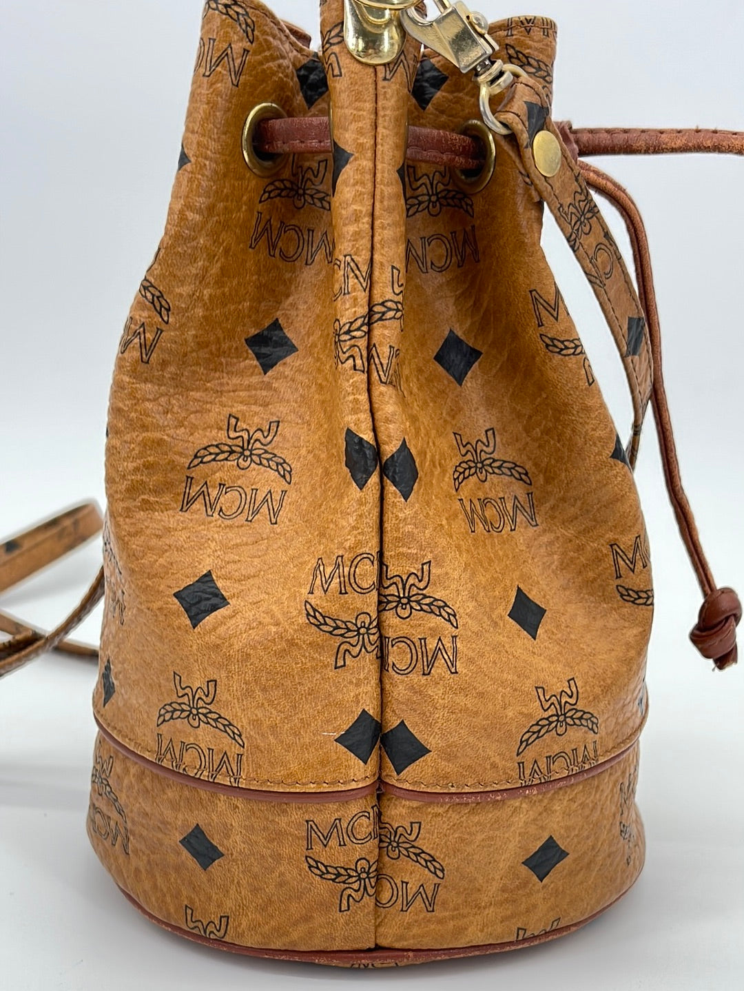 MCM Vintage Visetos Barrel Bag - Shoulder Bags, Handbags