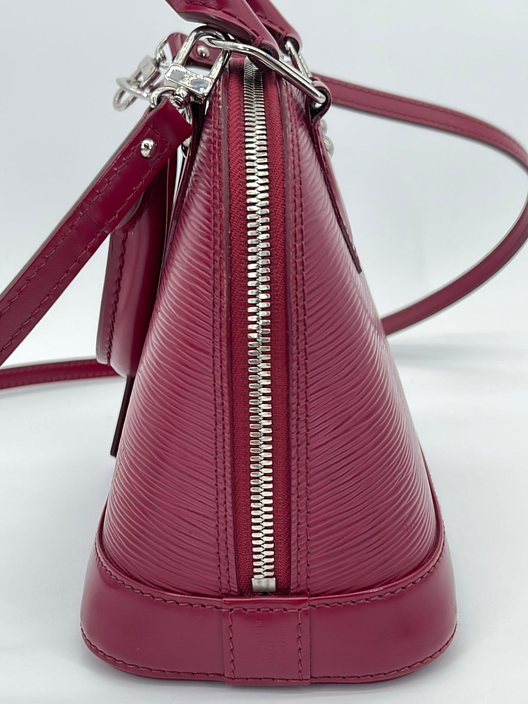 PRELOVED Louis Vuitton Alma BB Rose Ballerine Epi Leather