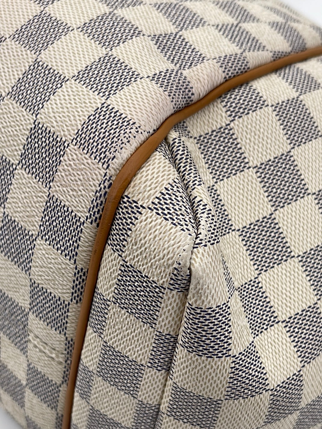 Auth Louis Vuitton Tote Bag Totally MM Damier Azur White N51262 From  Japan230719