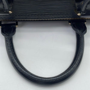 RDC13556 Authentic LOUIS VUITTON Vintage Black Epi Leather Speedy