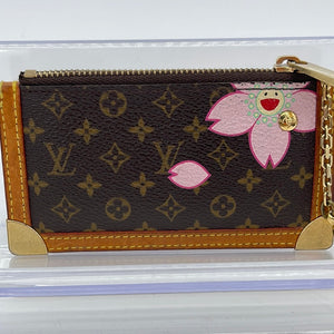PRELOVED Louis Vuitton Cherry Blossom Coin Key Pouch CA0033 060223