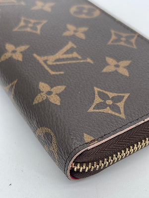 Preloved Louis Vuitton MONOGRAM CANVAS Clemence Long Wallet CI1148 053123