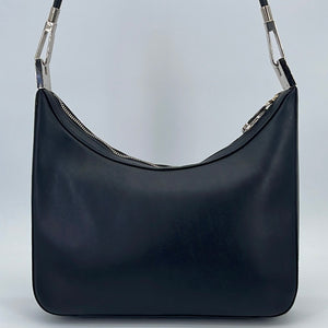 Preloved GUCCI Black Leather Shoulder Bag 13812002122 051223 – KimmieBBags  LLC
