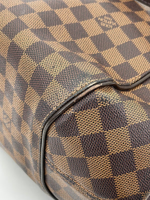 Louis Vuitton Sistina GM Damier Ebene Canvas Shoulder Bag on SALE