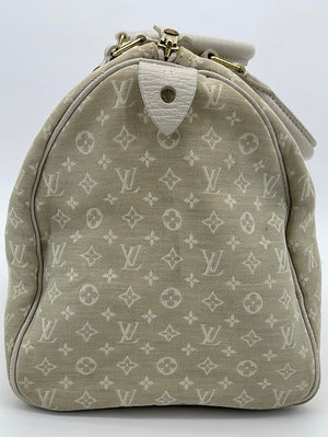 Vintage Louis Vuitton Ivory Mini Lin Speedy 30 Bag SP0097 052523
