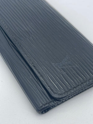 Preloved Louis Vuitton Black Epi 4 Key Holder CA1021 052223- $40 OFF LIVE SHOW