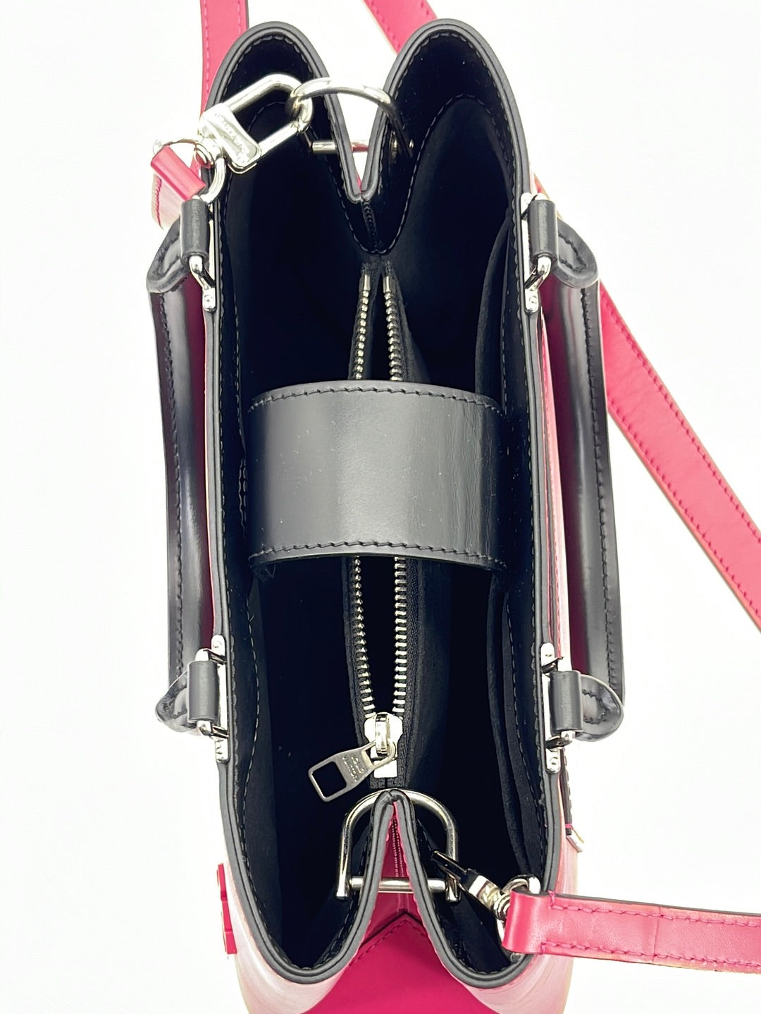 Louis Vuitton Tote Phenix Epi PM Poppy in Leather with Silver-tone