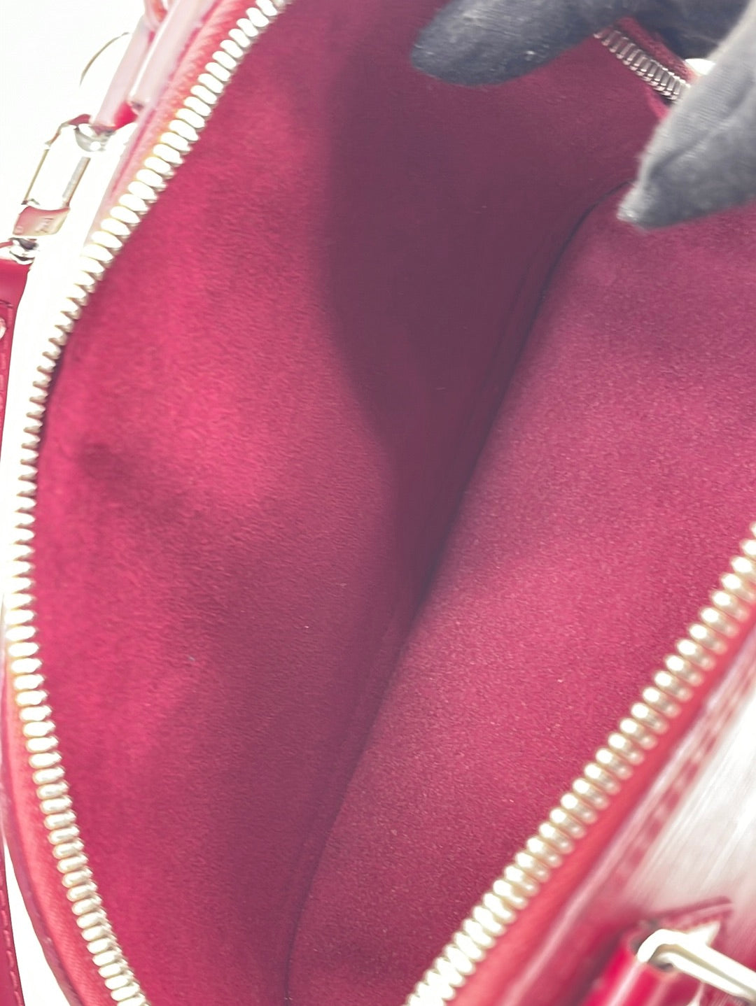 Louis Vuitton Grey Anthracite Epi Alma BB Crossbody Bag – I MISS YOU VINTAGE