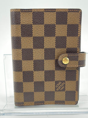 Vintage Louis Vuitton Damier Ebene Agenda PM Day Planner CA0978